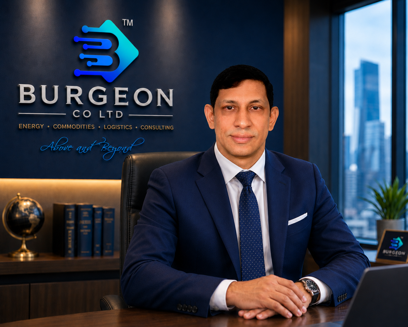 M. Nazmul Hossain Khan — Founder & Managing Director, Burgeon Co. Ltd